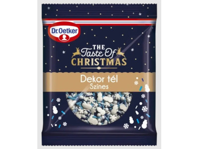 Dr.Oetker dekor Tél 20g színes Dr.Oetker dekor Tél 20g színes