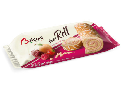 Balconi piskóta tekercs 250g Gyümölcsös 07.28.szav