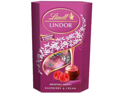 Lindt Lindor 200g Raspberry&cream