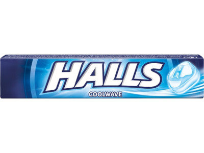 Halls cukor Coolwave Mentol-eucalyptus 33,5g Halls cukor Coolwave Mentol-eucalyptus 33,5g
