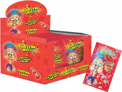 Burstin Bits pattogós cukor 7g Strawberry Burstin Bits pattogós cukor 7g Strawberry