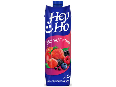 Hey-Ho 1l 25% Piros Multivitamin