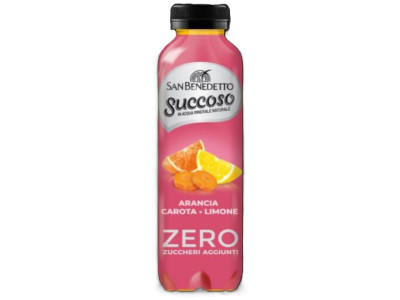 San Benedetto Succoso Zero 0,4l Aracia e Arancia Rossa DRS