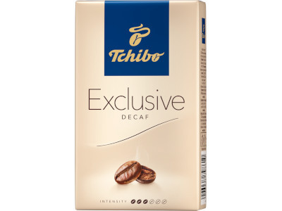 Tchibo Exclusive 250g koffeinmentes őrölt kávé Tchibo Exclusive 250g koffeinmentes őrölt kávé