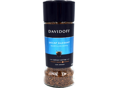 Davidoff 100g Decaf Elegant koffeinmentes instant kávé Davidoff 100g Decaf Elegant koffeinmentes instant kávé