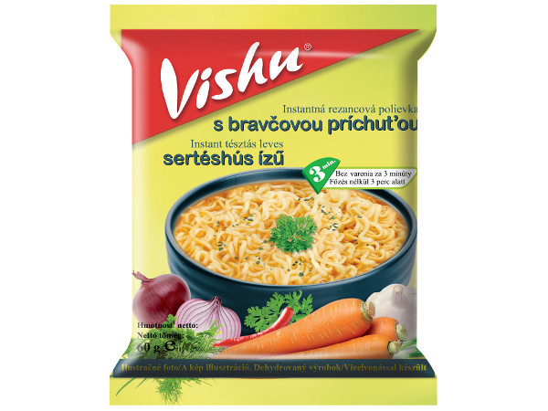 Vishu instant leves 60g Sertés Vishu instant leves 60g Sertés