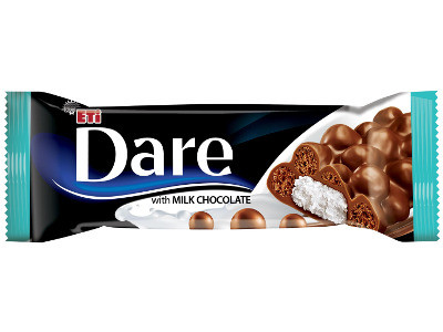 Dare szelet 28g Kókuszos Tejcsokoládé Dare szelet 28g Kókuszos Tejcsokoládé