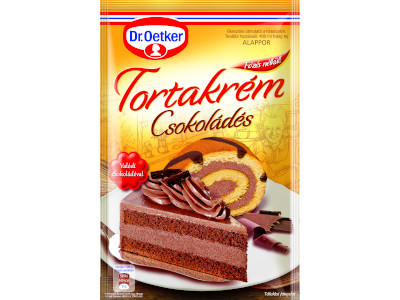 Dr.Oetker tortakrém alappor 145g Csokis Dr.Oetker tortakrém alappor 145g Csokis