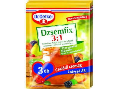 Dr.Oetker Dzsemfix 3:1 3*25g családi csomag