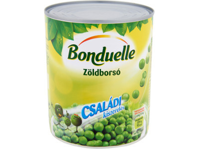 Bonduelle Zöldborsó 800g Családi XXX Bonduelle Zöldborsó 800g Családi XXX