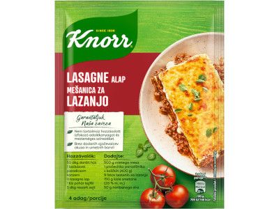 Knorr alap Lasagne 52g