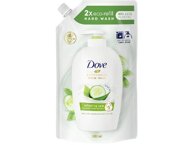 Dove folyékony szappan utántöltő Cucumber 500ml Dove folyékony szappan utántöltő Cucumber 500ml