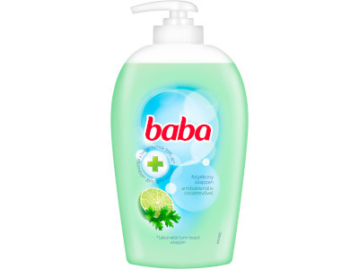 Baba folyékony szappan 250ml Antibakteriális Lime