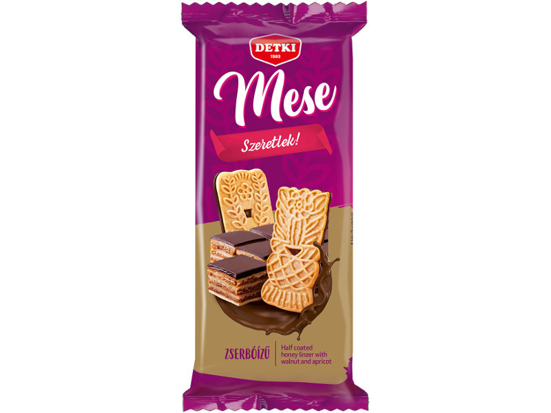 Detki 180g Mese Mézes Zserbóízű félig mártva