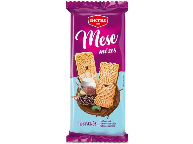 Detki 180g Mese Mézes Tejbevonóval félig mártva