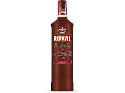 Royal 0,5L Kávé likőr 25% DRS - KIÁRUSÍTÁS
