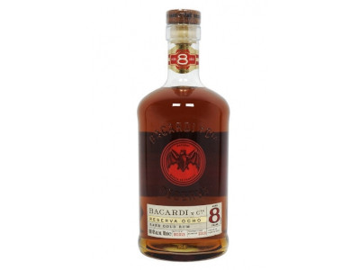 Bacardi 8 éves 0,7L 40% - KIÁRUSÍTÁS