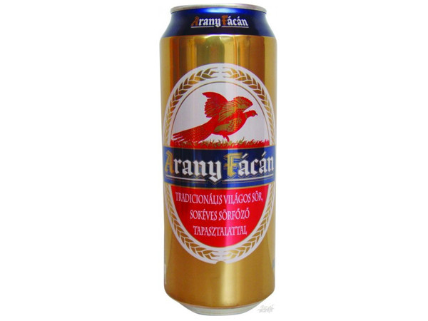 Arany Fácán 0,5L dobozos DRS
