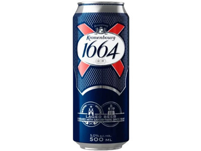 Kronenbourg 1664 Lager 0,5L doboz DRS ...