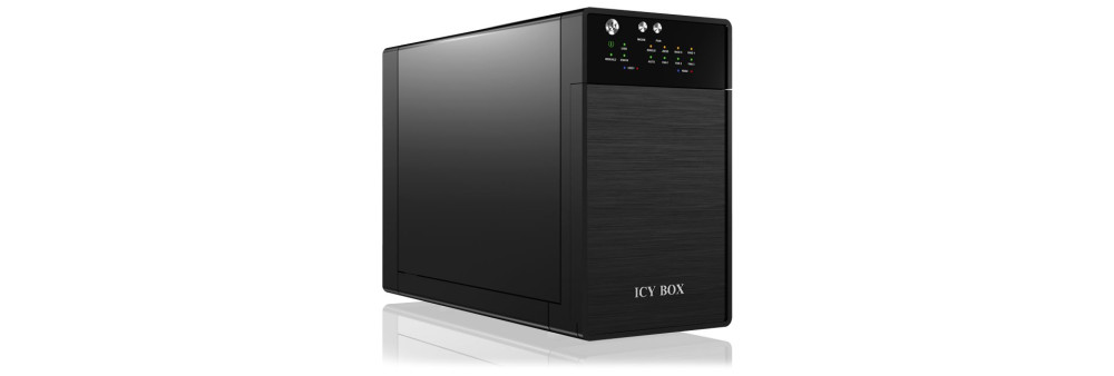 Raidsonic IcyBox IB-RD3620SU3 External dual RAID system for 3.5" SATA I/II/III HDD with USB 3.0 and eSATA