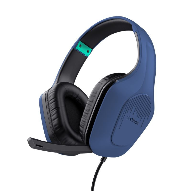 Trust GXT415 Zirox Lightweight Gaming Headset Blue