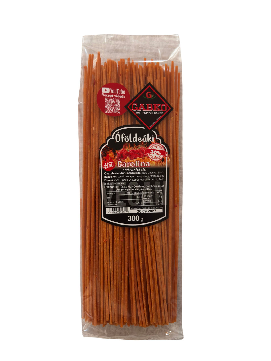 Óföldeáki hot carolina's lunghi 300 g