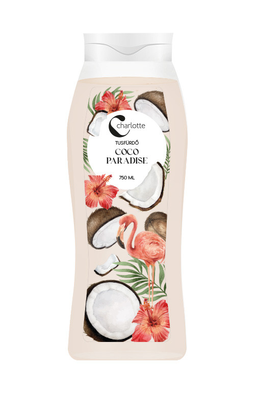 Charlotte tusfürdő coco paradise 750 ml Charlotte tusfürdő coco paradise 750 ml