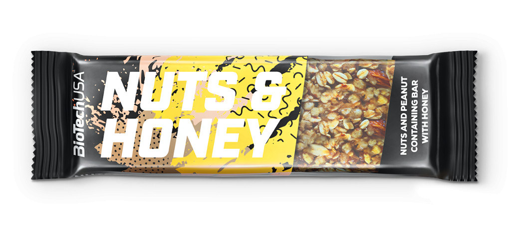 Biotech nuts and honey müzliszelet 35 g