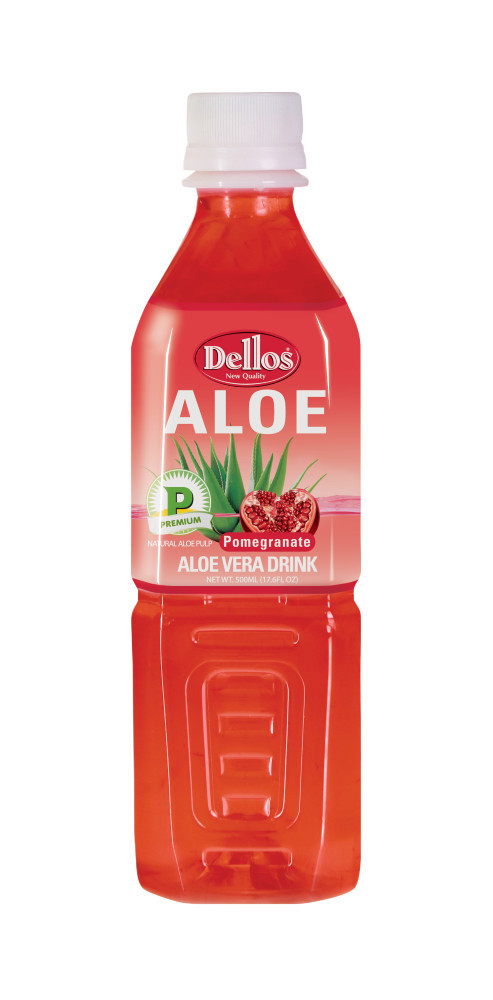 Dellos aloe gránátalma 500 ml