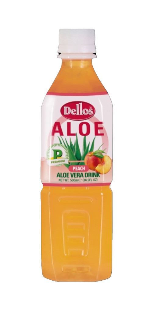 Dellos aloe őszibarack 500 ml