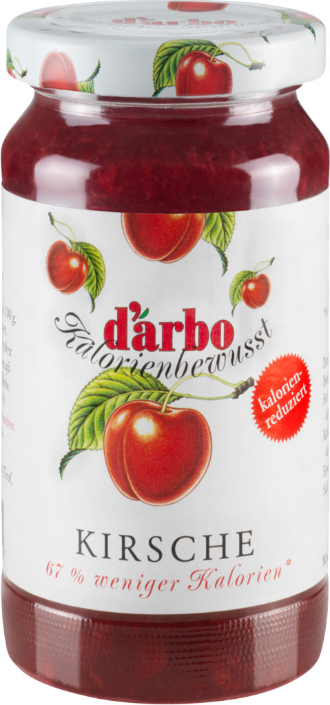 Darbo kalóriacsökkentett cseresznye lekvár 220 g
