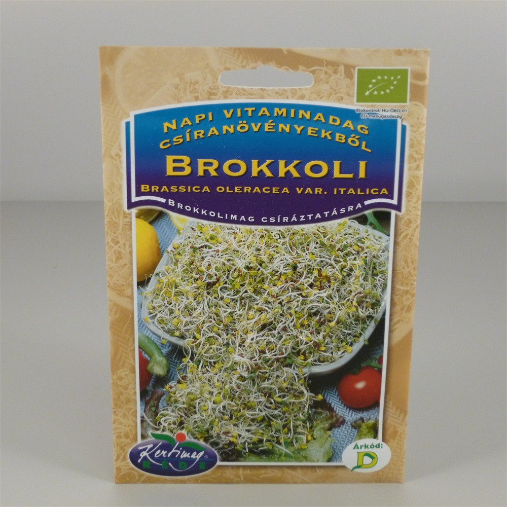 Réde bio brokkolimag csíráztatásra 20 g