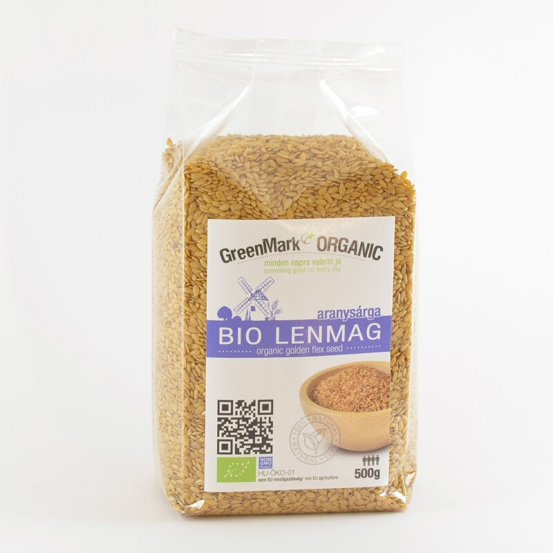 Greenmark bio lenmag aranysárga 500 g Greenmark bio lenmag aranysárga 500 g