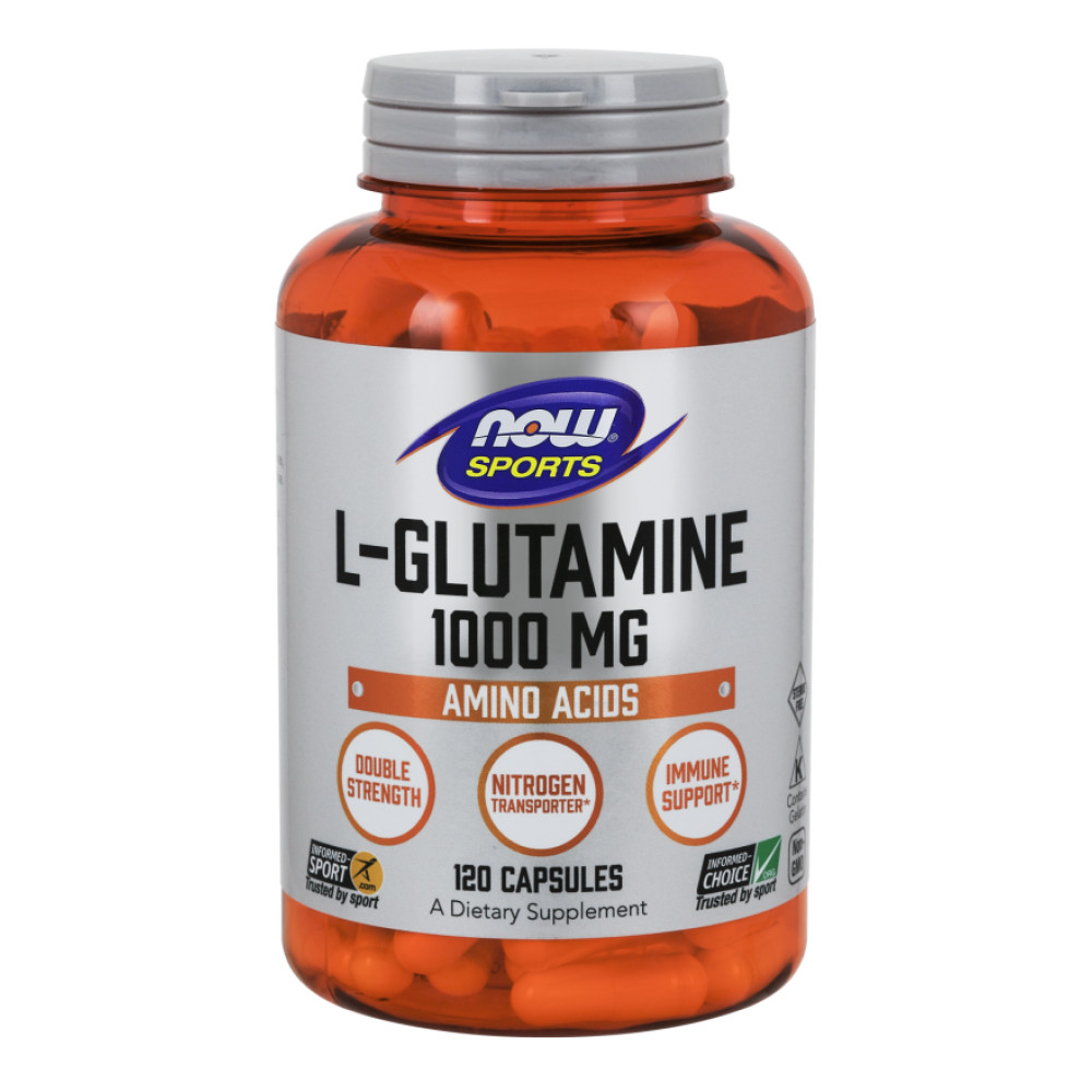 Now l-glutamine kapszula 1000mg 120 db Now l-glutamine kapszula 1000mg 120 db