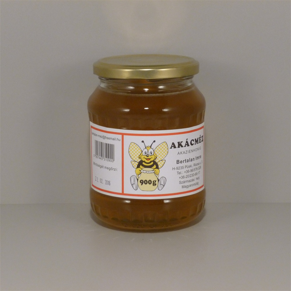 Bertalan akácméz 900 g