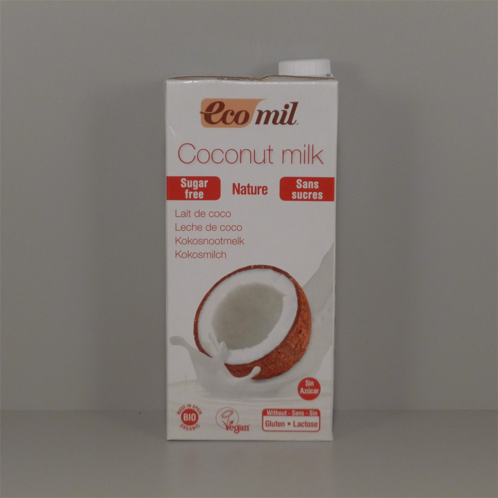 Ecomil bio kókuszital hozzáadott édesítőszer nélkül 1000 ml Ecomil bio kókuszital hozzáadott édesítőszer nélkül 1000 ml