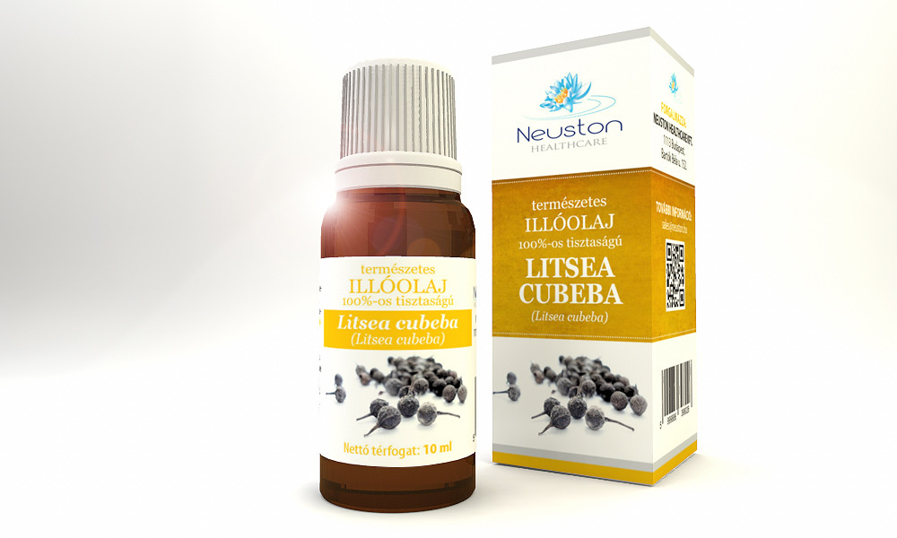 Neuston természetes illóolaj litsea cubeba 10 ml
