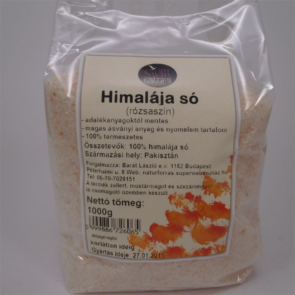 Mardo himalája só finom rózsaszín 1000 g Mardo himalája só finom rózsaszín 1000 g