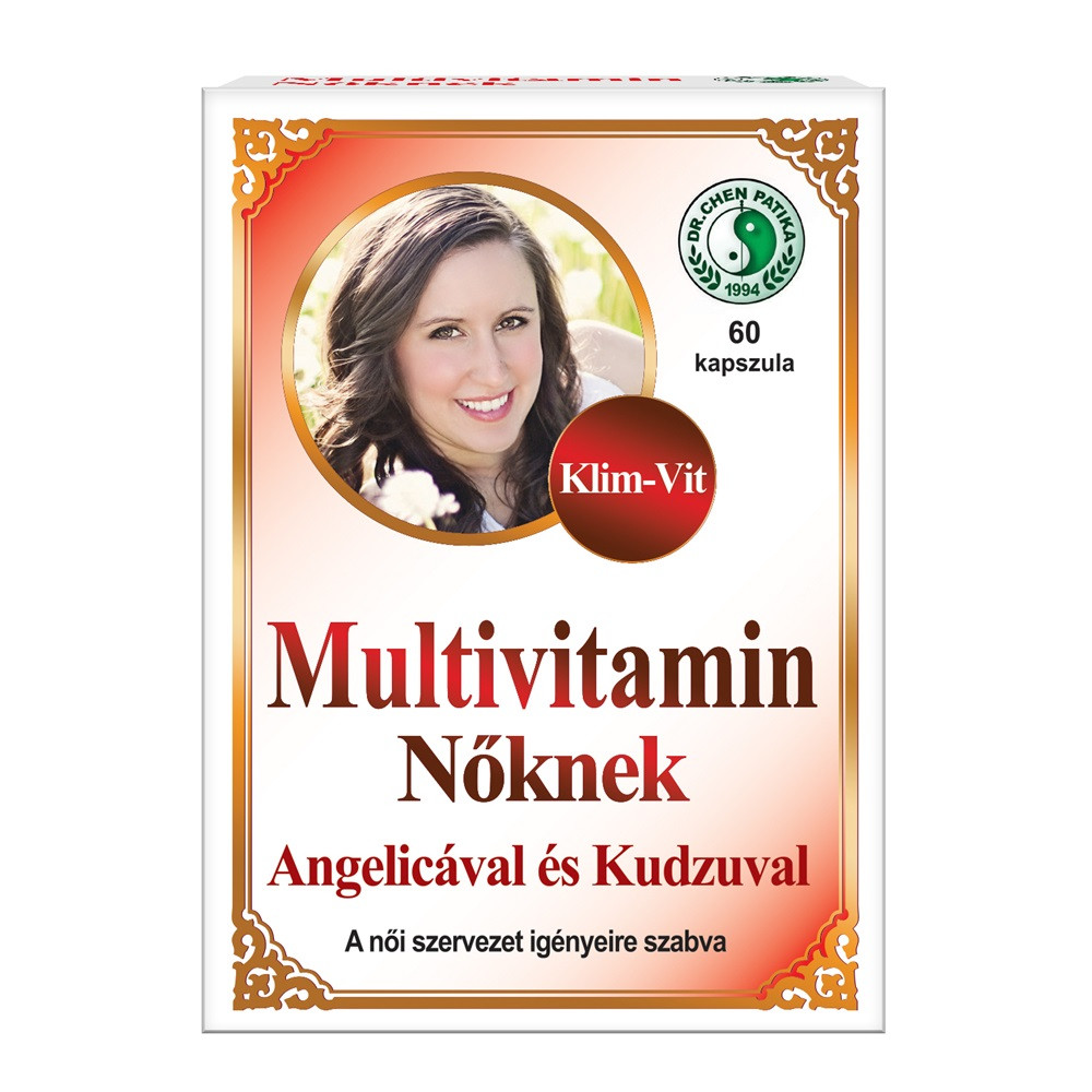 Dr.chen multivitamin nőknek klim-vit kapszula 60 db Dr.chen multivitamin nőknek klim-vit kapszula 60 db