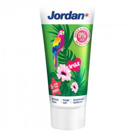 Jordan gyermek fogkrém 6-12 évesek számára 50 ml Jordan gyermek fogkrém 6-12 évesek számára 50 ml