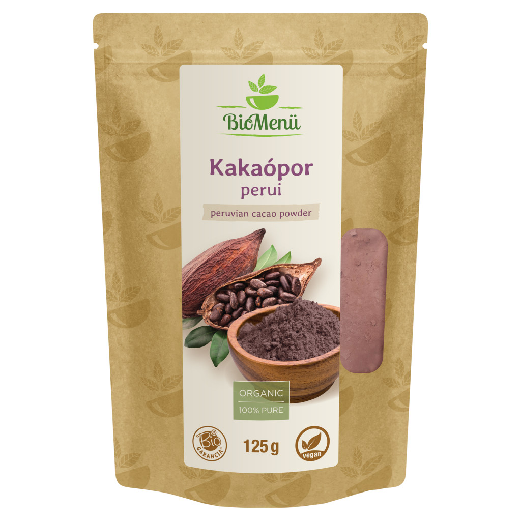 BioMenü bio perui kakaópor 125 g BioMenü bio perui kakaópor 125 g