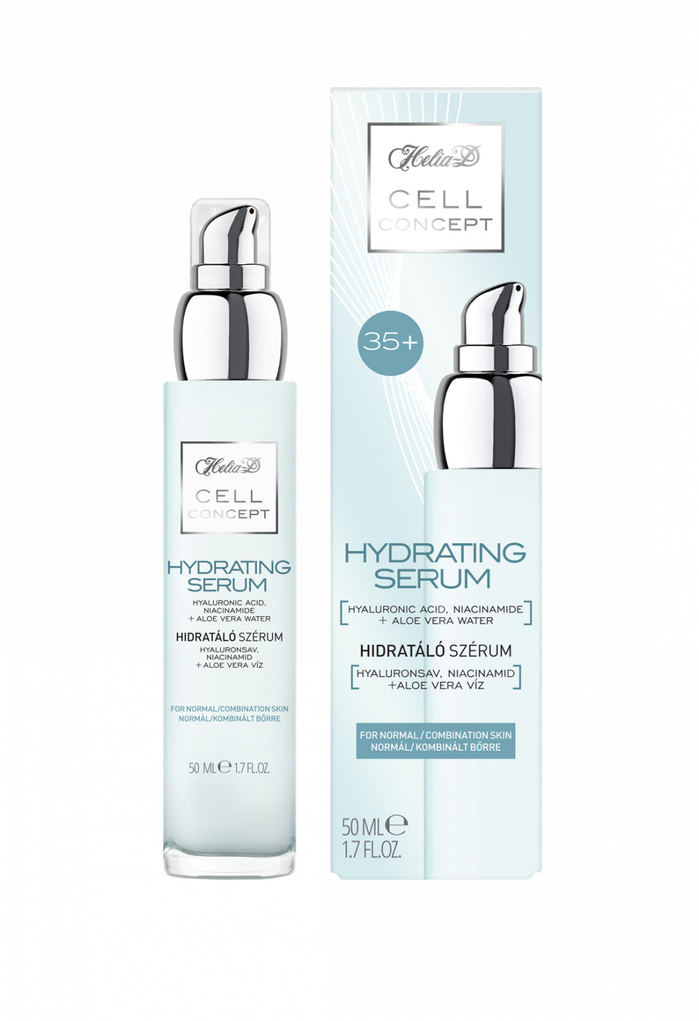 Helia-D cell concept hidratáló szérum 35+ normál/kevert bőrre 50 ml