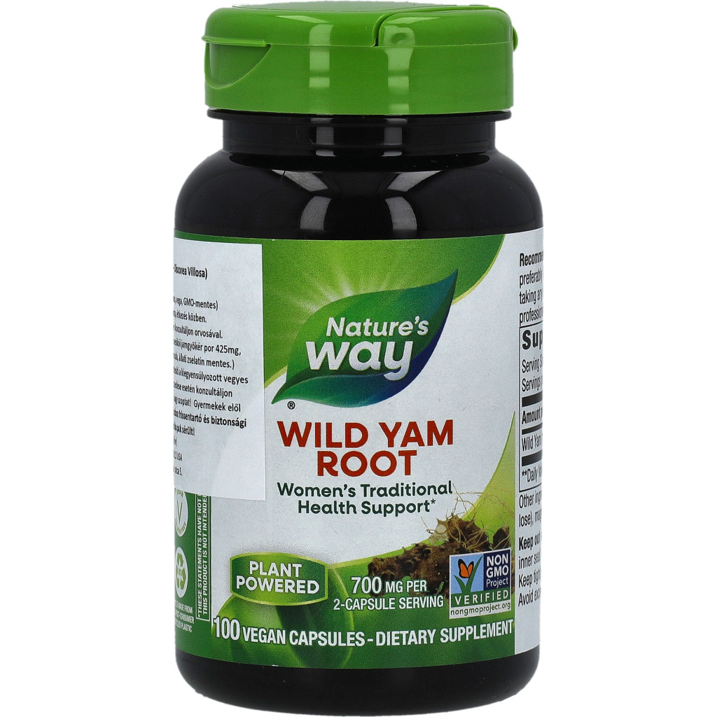 Nature's way wild yam mexikói jamgyökér a női egyensúlyért kapszula 100 db
