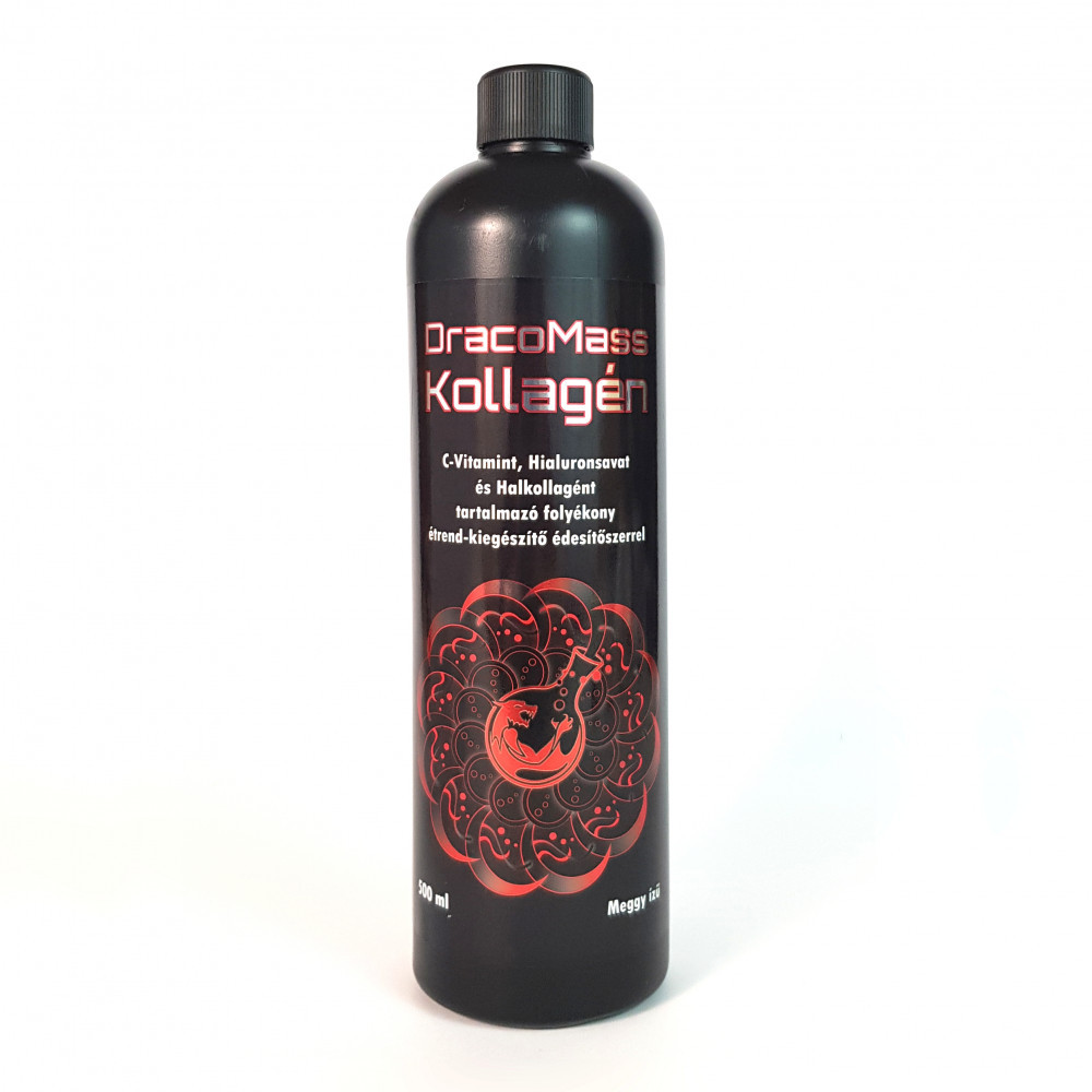 DracoMass kollagén meggy ízű 500 ml DracoMass kollagén meggy ízű 500 ml
