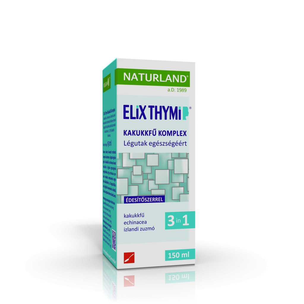 Naturland elixir thymi kakukkfű komplex 3in1 150 ml Naturland elixir thymi kakukkfű komplex 3in1 150 ml