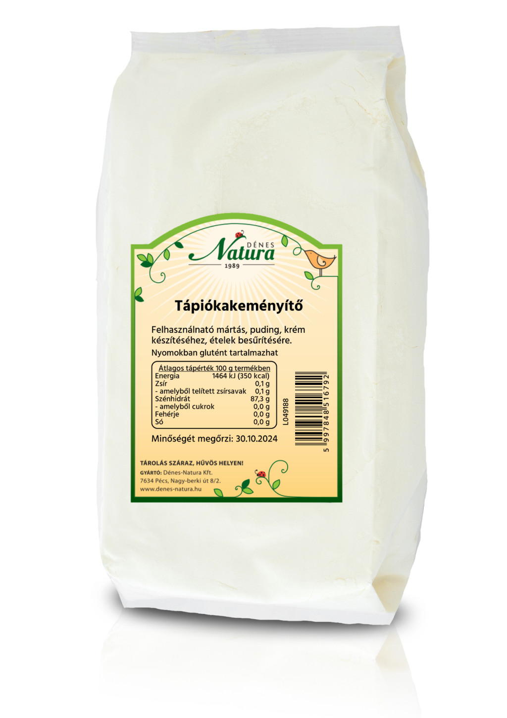 Natura tápióka keményítő 500 g