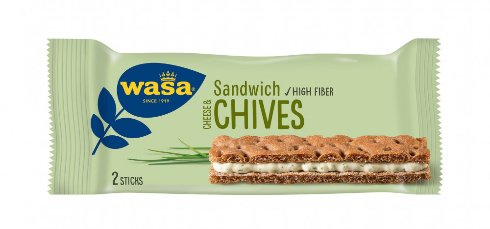 Wasa sandwich metélőhagymás sajtkrémmel 37 g