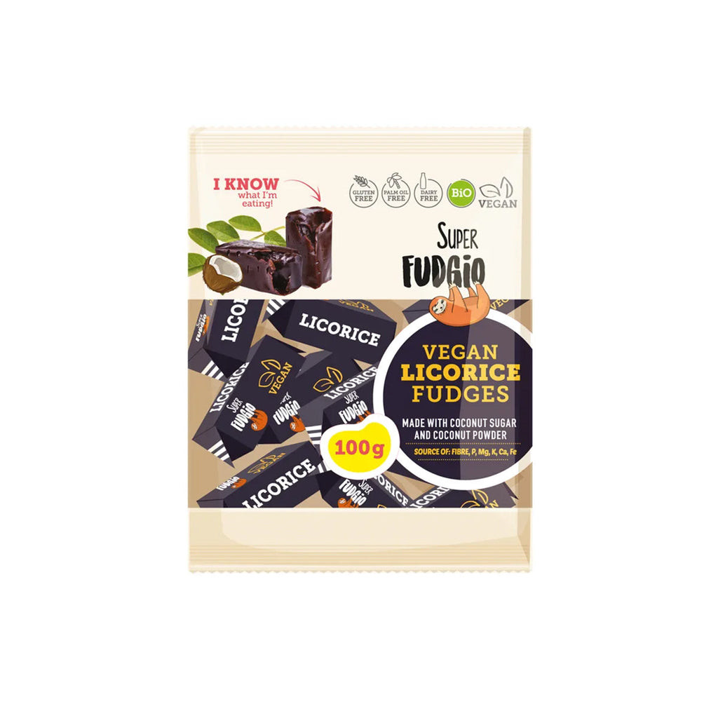 Super fudgio bio vegán karamella édesgyökeres 100 g Super fudgio bio vegán karamella édesgyökeres 100 g