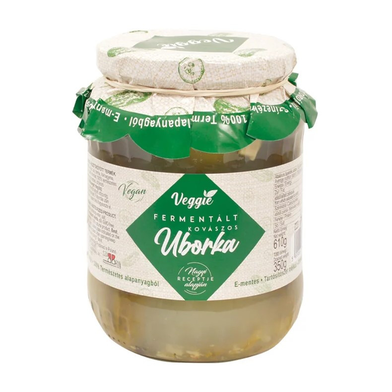 Veggie fermentált kovászos uborka 720 ml