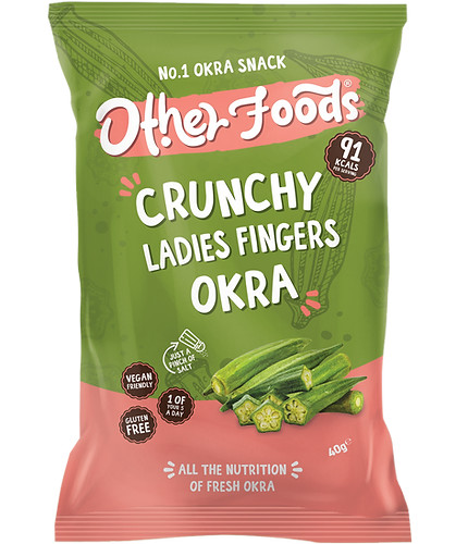 Other foods Ropogós Okra Chips 40g
